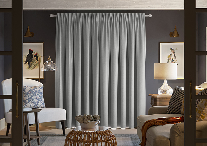 Roslin (Blackout), Lunar Grey - Made to Measure Curtains - Image 7